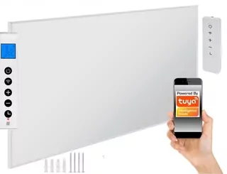 Vykurovací panel / IR žiarič Gruber Heizung XA1000-WIFI s diaľkovým ovládaním a WiFi